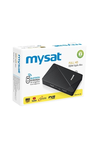 Mysat M1 Bluetooth Kumanda Dijital Full HD Uydu Alıcı