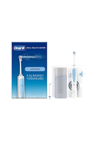 Oral-B Ağız Sağlığı Merkezi Ağız Duşu + Oxyjet Başlığı + Waterjet Başlığı