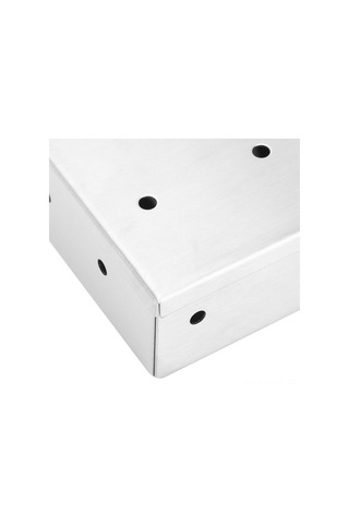 Symbee Stainless Steel Bbq Füme Kutusu - Büyük Kapasiteli, Isı Dayanıklı, Mangal Aksesuarı - Lezzetli Füme Tatlısı İçin Çok Renkli