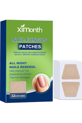 Reedark Tırnak Mantarı İçin 32'li Doğal Bitkisel Yama Seti - Sarımsak Ve Çay Ağacı Yağı İçerir