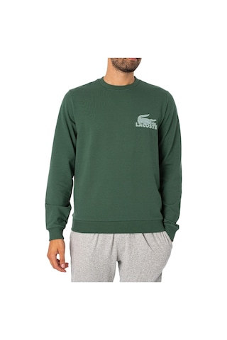 Lacoste Erkek Sweatshırt Sh7477-00-rıv Yeşil