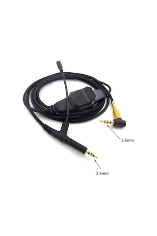 Jbl E30 E55bt Akg Y40 Y50 Bt Uyumlu Mikrofonlu Kulaklık Kablosu
