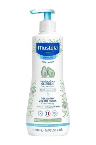 Mustela Gentle Cleansing Gel Yenidoğan Şampuan 500 Ml PKT.MUSTELA.009