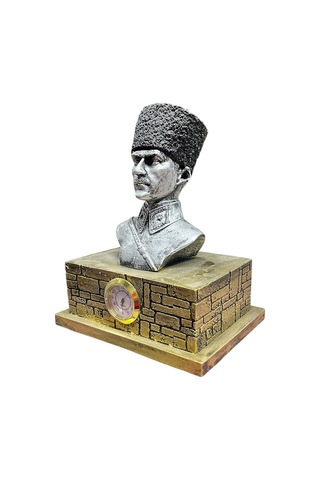 Atatürk Büstlü Masa Saati
