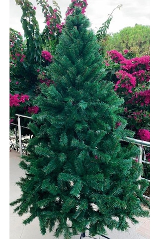 Yılbaşı Çam Ağacı 210 Cm 800 Gür Dallı Demir Ayaklı Mylüxwın01
