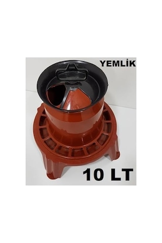 Ekodoğa Ayaklı Yemlik 10 Lt Tavuk Yemliği Civciv Kanatlı Kuş