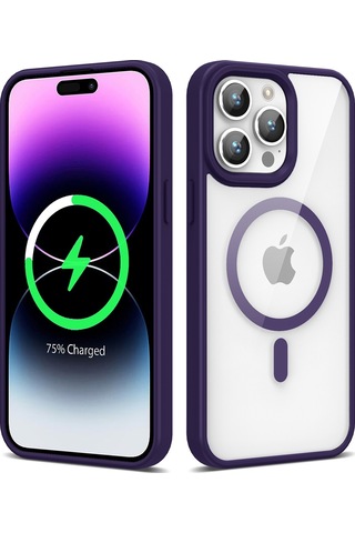 Apple Uyumlu iPhone 14 Pro Kılıf Magsafe Wireless Şarj Özellikli Silikon Zore Ege Kılıf
