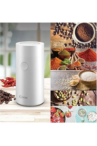 Kiwi Kspg- 4820 Kahve Ve Baharat Öğütücü Beyaz