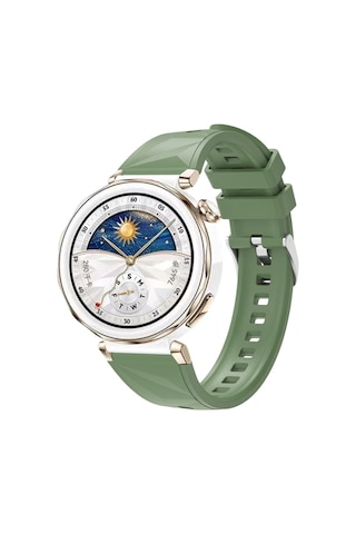 Huawei Watch Gt5 Pro 42mm Uyumlu Kordon Yumuşak Esnek Silikon Kordon Kayış