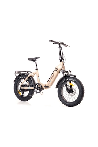 Roxform Ural 20" Elektrikli Bisiklet - Şehir İçi Kullanım İçin İdeal, Uzun Menzil E-bike Krem Krem