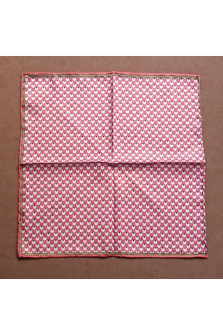 Coolmenclub Desenli Mikrofiber Cep Mendili Turuncu