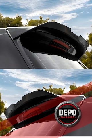 Volkswagen Golf 7-7,5 Tam Uyumlu R-line Görünümlü Spoiler - Piano Black