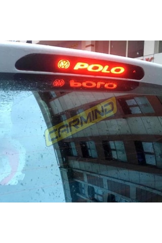 Vw Polo Karbon Arka Fren Stop Lambası Sticker 2010-2017