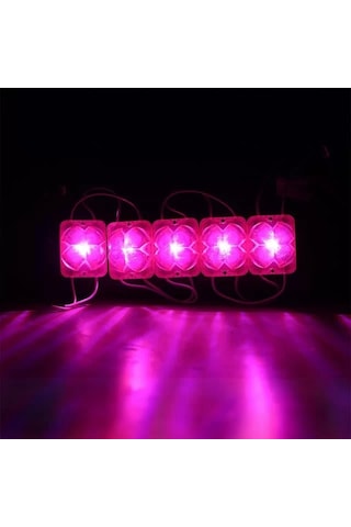 Sh Powermaster Pm-14716 12 Volt 2 Watt Pembe Yanıp Sönen Çakar 4333-3030 Modül Led 43x33x28mm Najmaddin Diğer