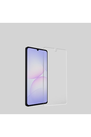 Samsung Uyumlu Galaxy A07 Zore Maxi Glass Temperli Cam Ekran Koruyucu