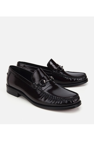 Hotiç Erkek Deri Bordo Toka Detaylı Klasik Loafer 02ayh320190a780 02ayh320190a780