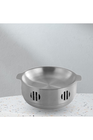 Homyl Isınma Stavat Daha Sıcak Japon Shabu Tenceresi Gümüş