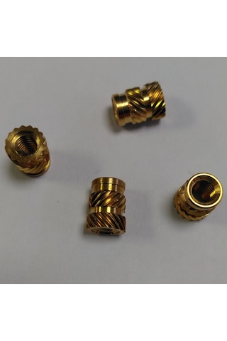 A 651 Pirinç Insert Somun M3X5 75 MM 100 Ad