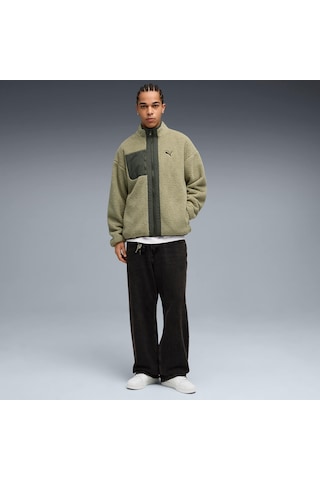 Puma Erkek Çift Taraflı Sherpa Ceket 688371 82 Yeşil
