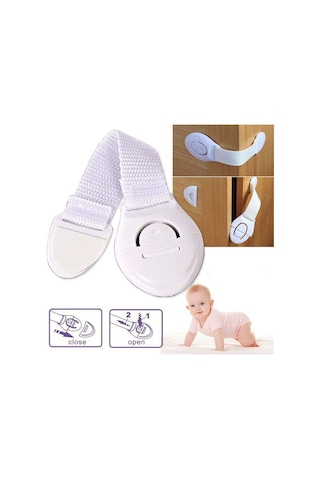 5 Adet Çocuk Kilidi Bebek Güvenlik Koruma Dolap Kilidi Çekmece Çok Renkli