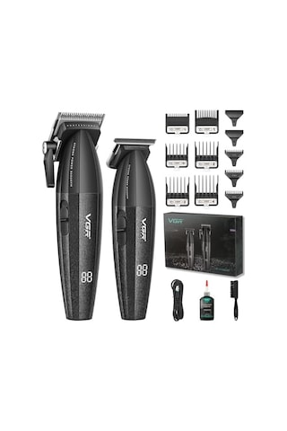 Vgr V-640 Profesyonel Saç Kesme Makinesi 9000 Rpm, Paslanmaz Çelik, Usb Şarj
