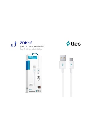 Ttech Ttec Type-C Usb Şarj Kablosu