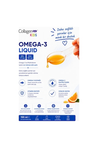 Collagen Forte Omega-3 Kids Liquid 150 ML
