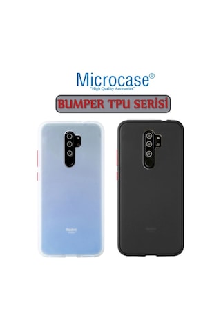 Microcase Xiaomi Redmi Note 8 Pro Bumper Tpu Serisi Sert Kilif 402425475