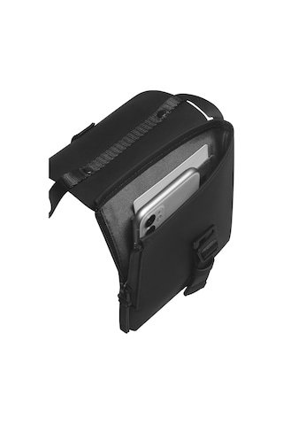 Gaston Luga Spläsh Mini Crossbody Omuz Çantası - Black Siyah