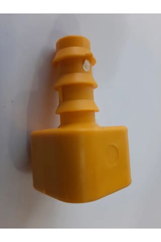 Kare Boru Girişi Düz 22x22x16 Mm 4 Adet