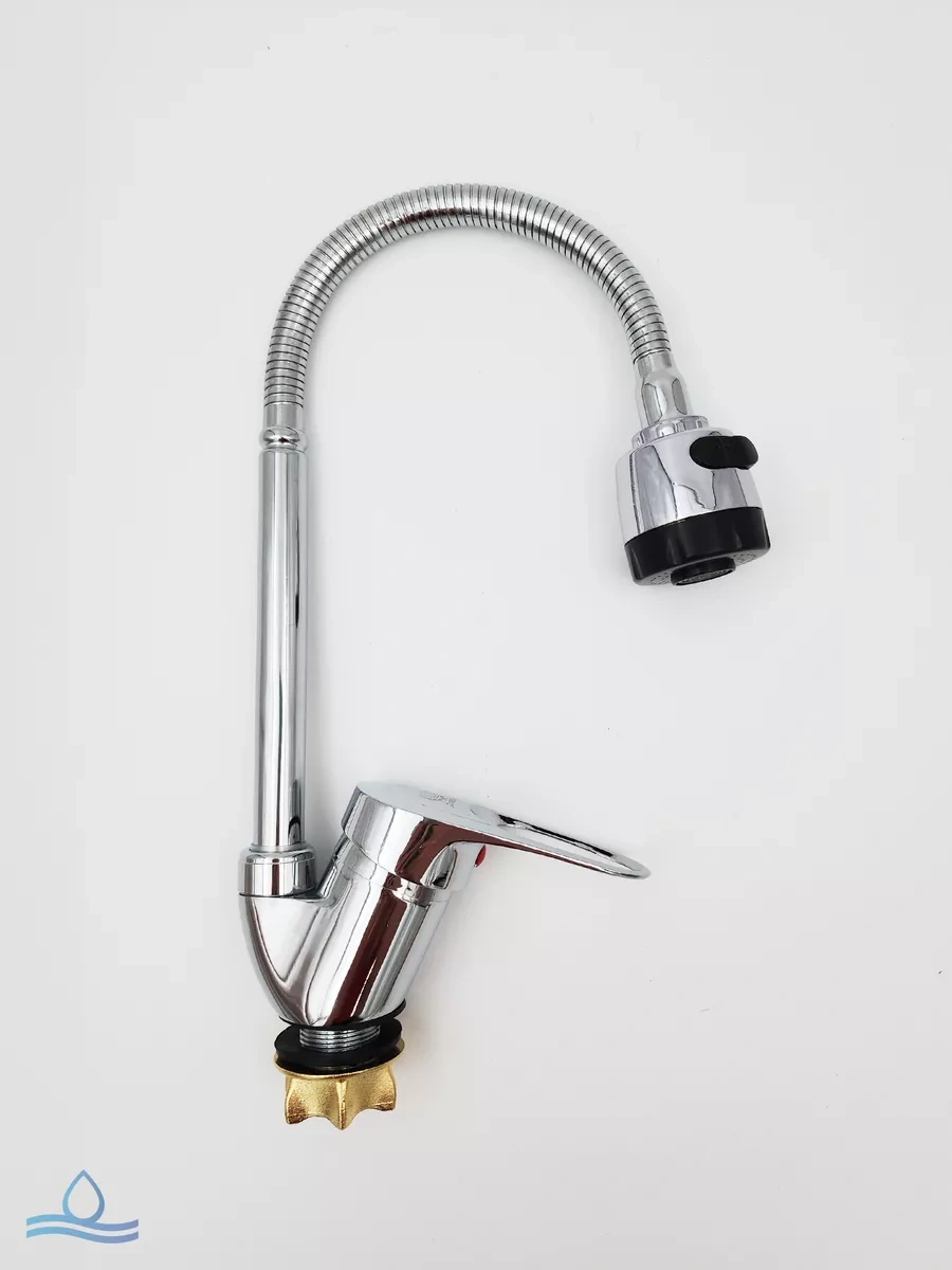 Santehvill' Mutfak İçin Esnek Duş Başlıklı Batarya. 236201371 Krom