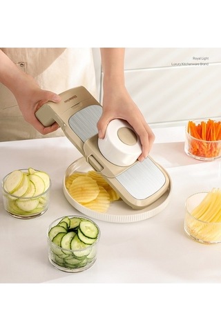 Wondernest Sebze Patates Mutfak Lichen Kesici, Pratik Çok Yıl Gri Gri