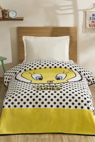 Karaca Home Tweety Tek Kişilik Battaniye Sarı Sarı