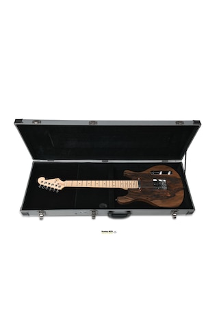 Elektro Gitar Telecaster Özel Ceviz Custom Yıllanmış Ağaç Kişiye Özel Honeyburst