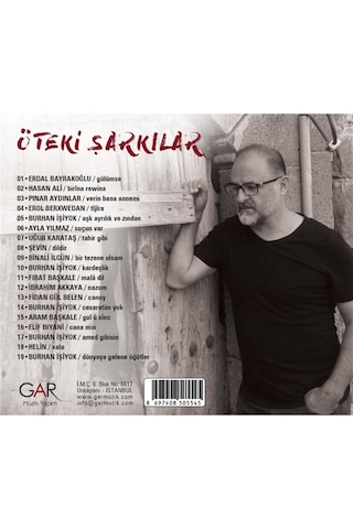 Öteki Şarkılar Çeşitli Sanatçılar CD