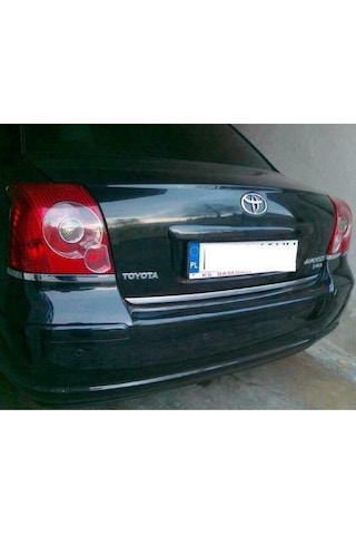 Toyota Avensis Formlu Krom Bagaj Alt Çıtası 2003-2009 N11.2042