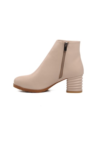Pierre Cardin Pc-52524 Krem İçi Polarlı Kadın Topuklu Bot 001