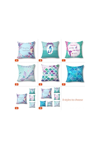 Aubyhe 50x50 Cm Pamuk Keten Yumuşak Yastık Kılıfı, Gizli Fermuar, Dekoratif Ev/ofis/araba Kullanıma Uygun, Yıkama Sonrası Renk Kaybı Olmayan Dayanıklı Tasarım Model B Diğer