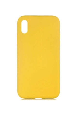 Apple Uyumlu iPhone Xr 6.1 Kılıf Zore Lsr Lansman Kapak Sarı