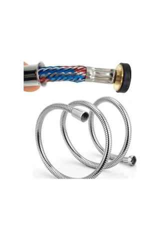 KALİTE - Paslanmaz Kırılmaz Çelik Örgülü Duş Hortumu