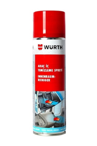 Würth Deri Besleyici Bakım Kremi + Araç İçi Temizleme Spreyi 500Ml