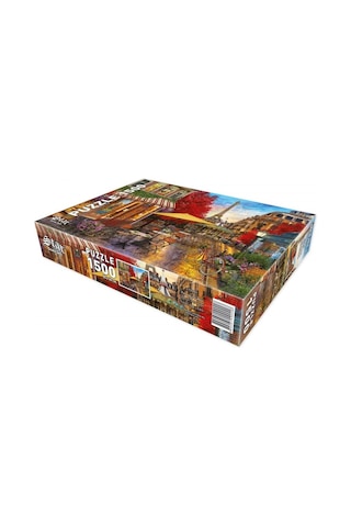Star Puzzle 1500 Parça Paris'Te Akşamüstü Puzzle