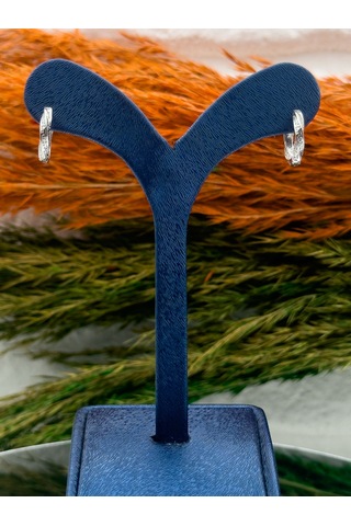 925 Ayar Gümüş Altın Modeli Özel Tasarım Trend Kadın Küpe Gümüş