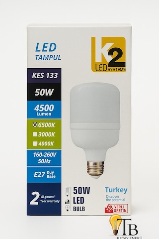 K2 Led Beyaz Işık