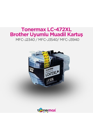 Brother Lc472xl Uyumlu Kartuş Siyah / Mfc-j2340 / Mfc-j3540/ Mfc-j3940