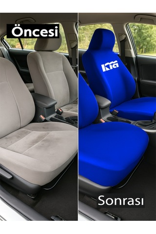 Kia Soul İle Uyumlu Oto Koltuk Kılıfı İle Aracinizi Yenileyin Konforu Ve Kaliteyi Yasayin Lacivert Lacivert