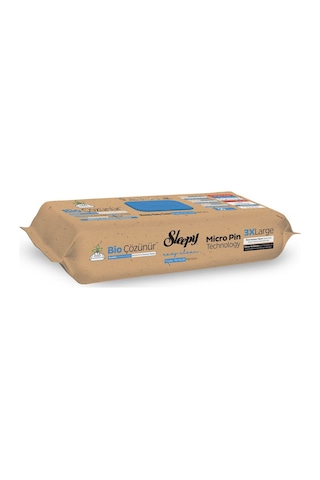 Sleepy Bio Çözünür Yüzey Temizlik Havlusu&Mendili Deniz Tuzu&Yosun 6x50 (300 Yaprak)
