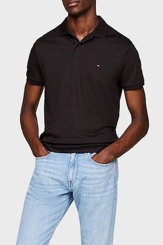 Tommy Hilfiger Erkek Polo Yaka T Shirt Mw0mw35585 Bds Siyah SIYAH Siyah