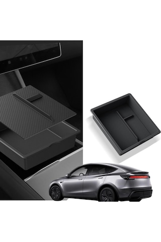 Tesla Juniper Orta Konsol Düzenleyici Siyah Üst Kapağı İle Alt Ve Üst 2 Parça