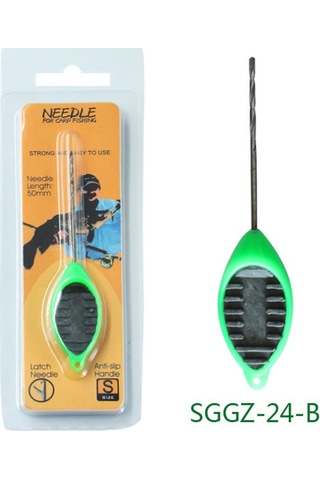 Moveevo Saigao Balıkçılık Üçlü Takım: İğne Çekme, Düğüm Yapma Ve Delme Aleti - Dayanıklı Yeşil Sggz-23b Kutu Paketi